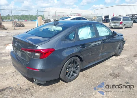 2023 Honda Civic Sport z USA, uszkodzony, nr VIN 2HGFE2F58PH570054